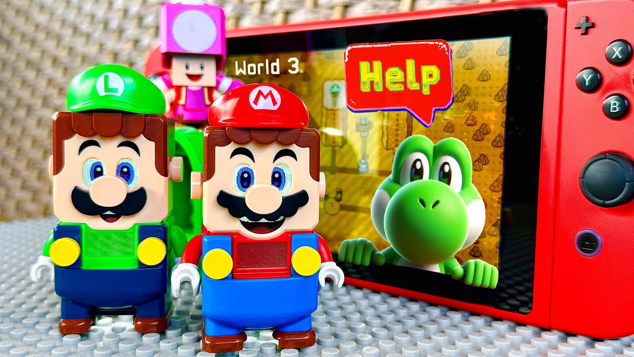 Lego Super Mario World Stories S02E03! 🟡🔴 “Yoshi in the Desert” 