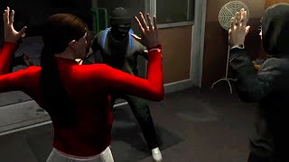 Fanny acts as Ming's robbery victim during bank hold up! #84 | Fanfan | NoPixel | GTA RP