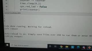 Circuit Playground Express and Circuit Python : Button Inputs and Blinky Lights