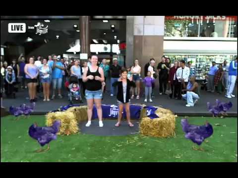 Cadbury Dairy Milk Brings Joyville to Australia (Sunday 13h28m dance4)