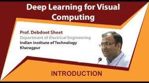 Deep Learning for Visual Computing | Week 0 Quiz | Assignment 0 Solution | NPTEL | SWAYAM 2023