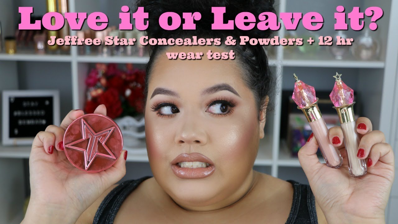 Love It or Leave it | Jeffree Star Concealers, Correctors, & Powders + 12 hr wear test