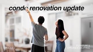 Condo Renovation | Progress Update + Furniture & Appliance Shopping