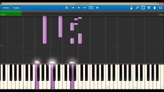 Video thumbnail of "Fleurie - Hurricane (Synthesia Tutorial)"