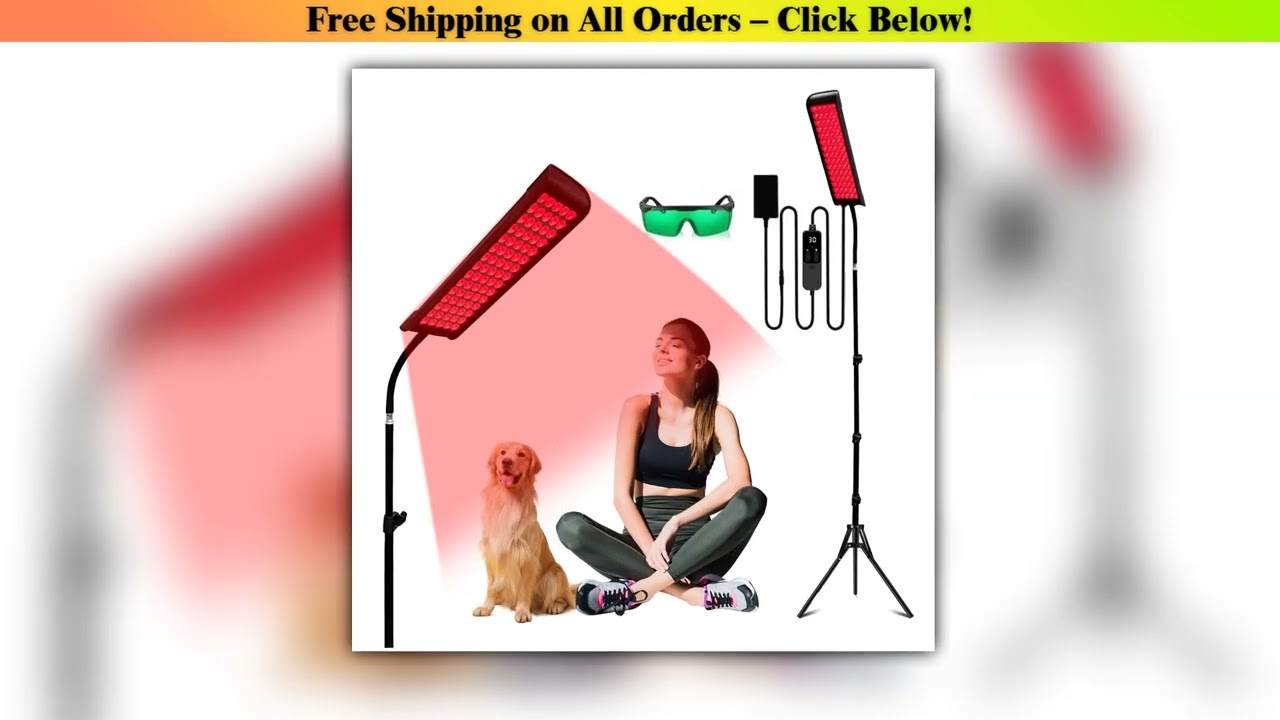 Red Light Therapy Panel Lamp LED 660nm 850nm Near Infrared Device Knee Body Pain Relief Facial