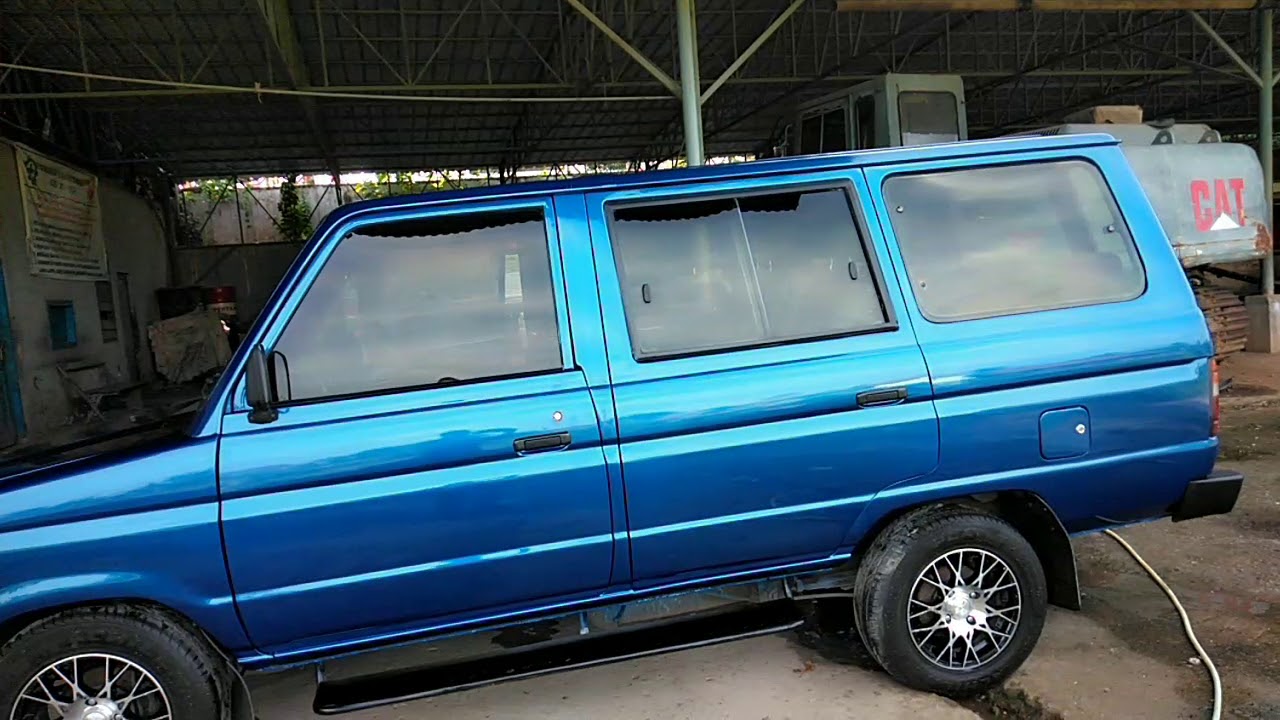 Modif Kijang Super Warna Biru