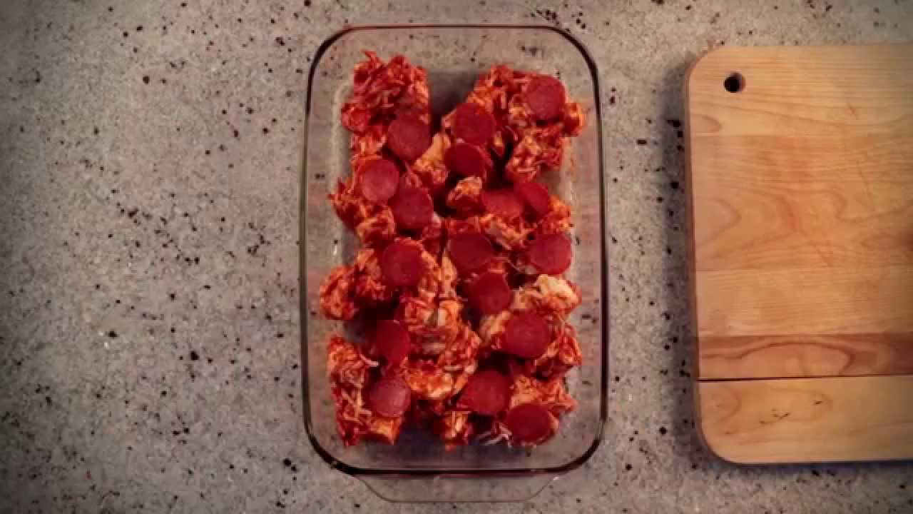 10 Seconds to Grands! Pepperoni Pizza Bake 