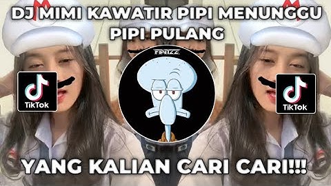DJ MIMI KAWATIR PIPI MENUNGGU PIPI PULANG TAKUT KENAPA NAPA | DJ JEDAG JEDUG YANG KALIAN CARI CARI!!