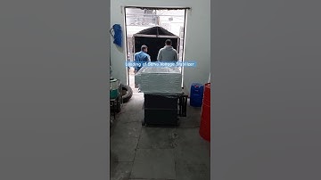 Loading of Servo Stabilizer. #servovoltagestabilizer #electrical #electronic #machine