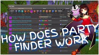 Final Fantasy XIV How Does Party Finder Work