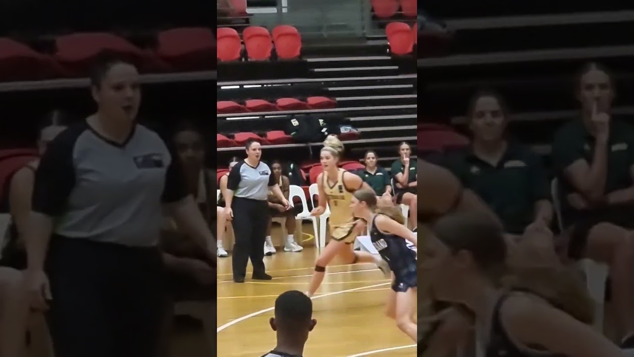 future WNBA star  SAFFRON SHIELS 