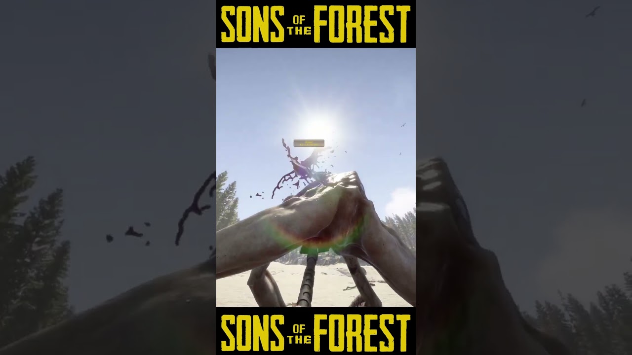 Sons of the Forest Weapons Test - Shovel 