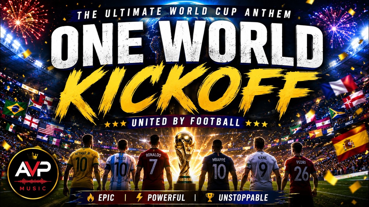One World Kickoff 🌍⚽ | Ultimate World Cup Football Anthem 2026 🔥 Epic Stadium Hype Song | AVP MUSIC