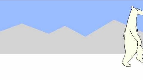 Polar Bear Walk Cycle