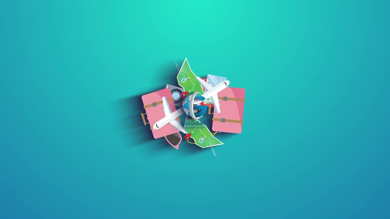 Unforgettable Branding for Global Reach Consultant: Digtalized's Captivating Logo Intro.