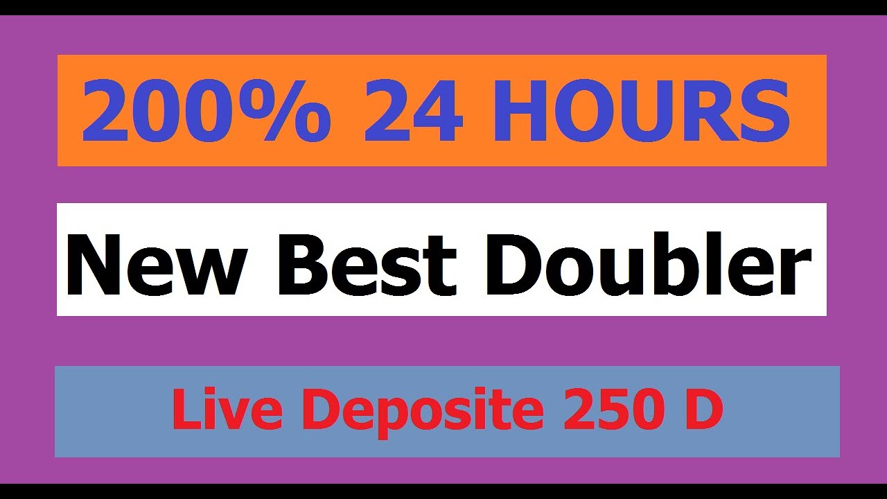 New Best Doubler Site Live Deposite btc Eth Usd doge etc..