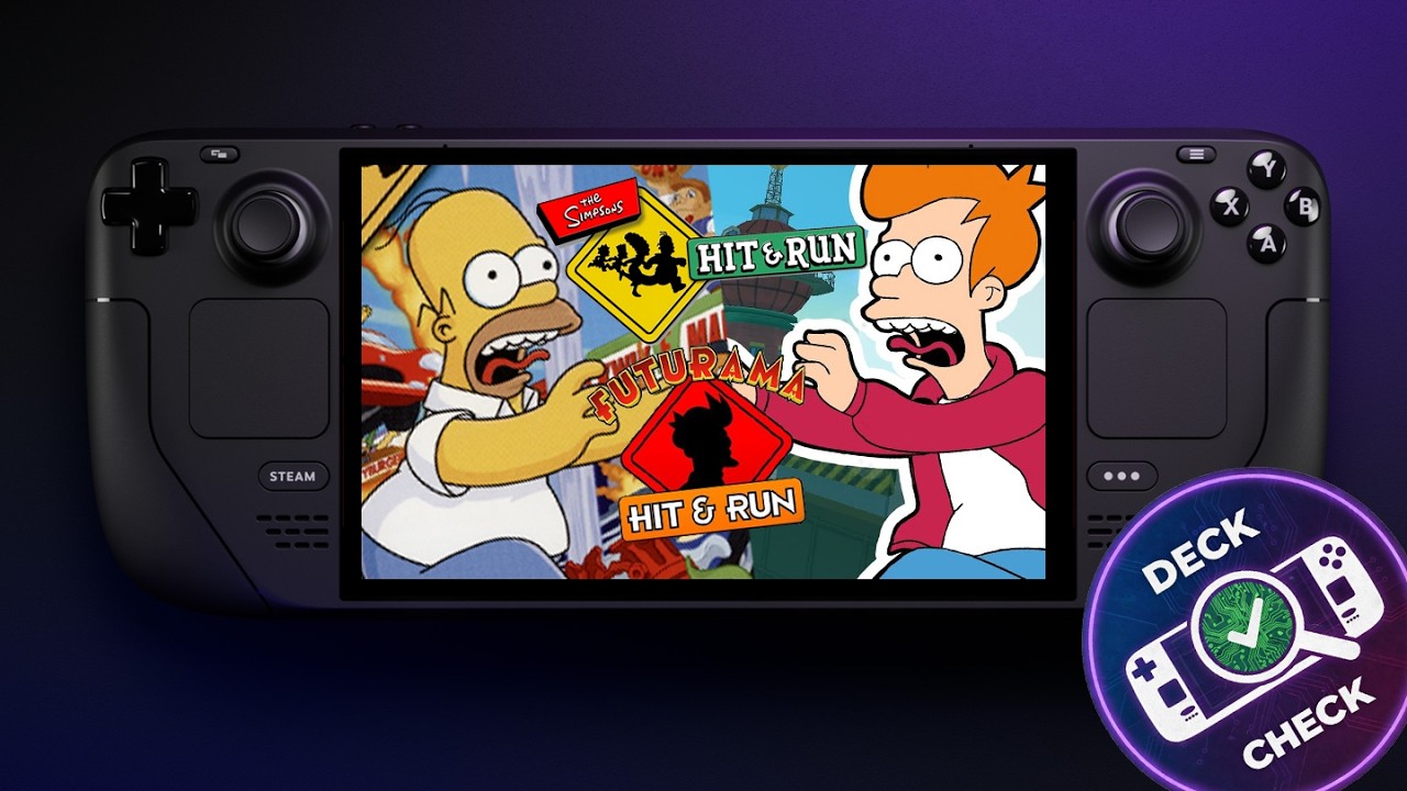 Hit Ran Steam The Simpsons Hit & Run + Futurama Hit & Run on a Steam Deck - YouTube