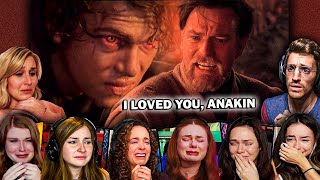 TOP &quot;Obi-Wan vs Anakin!&quot; Reactions | Star Wars Episode III Movie Reaction *First Time Watching*