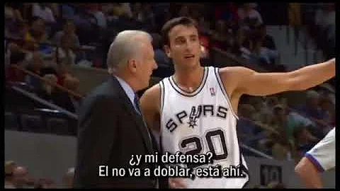 Manu Ginobili a Popovich "Soy Manu y esto es lo que hago"
