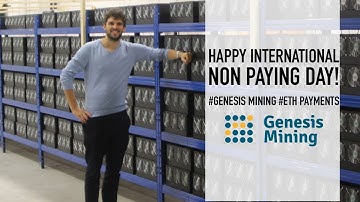 HAPPY INTERNATIONAL NON PAYING DAY! #GENESIS MINING #ETH PAYMENTS