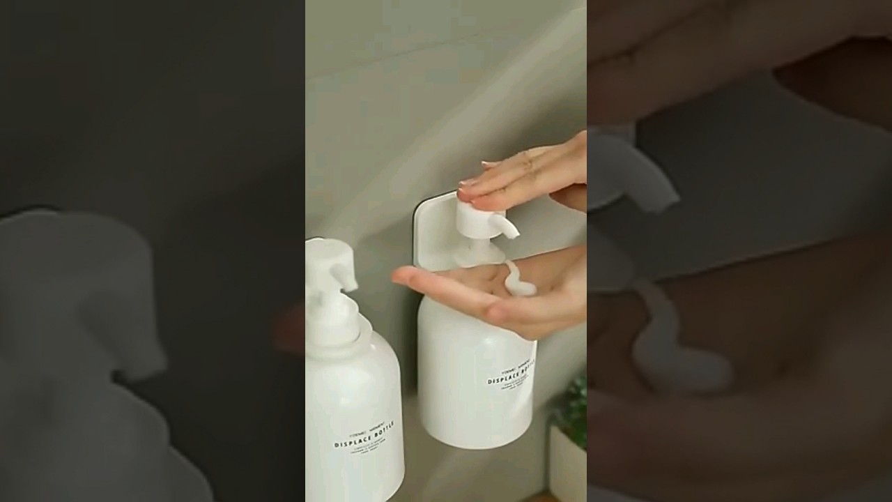 Shampoo Bottle Holder Wall Mounted 