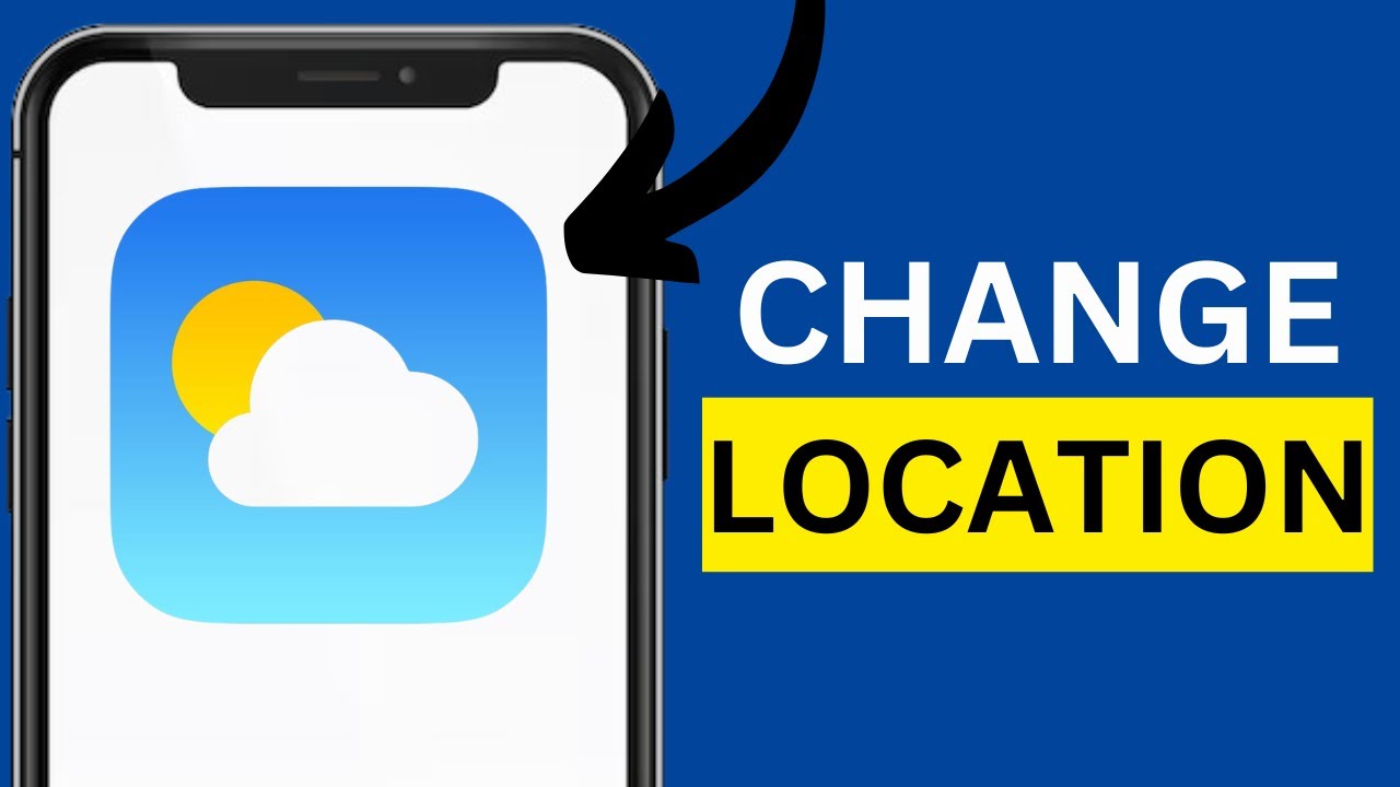 How To Change Location In Weather App - YouTube