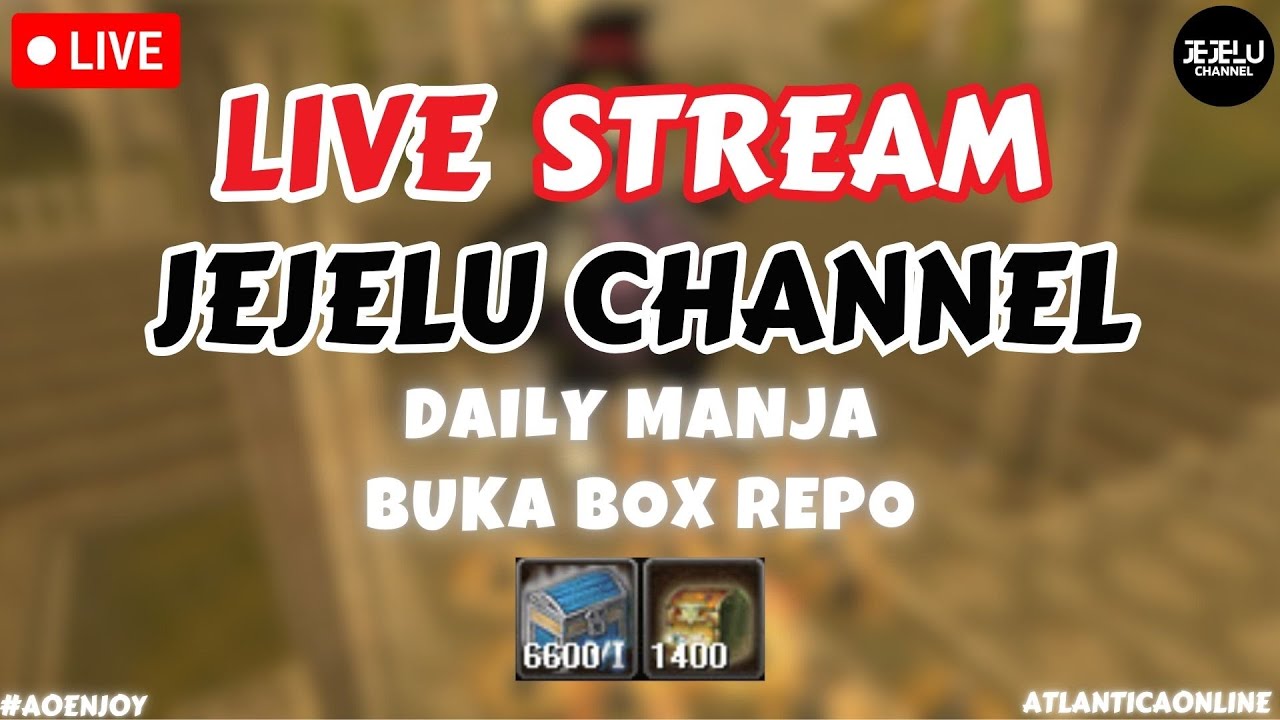 🔴Daily Manja - JEJETHON DAY 59 - Atlantica Online