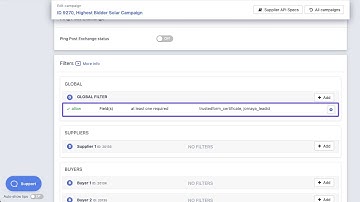 At least 1 Required Filter