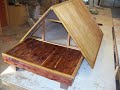 Paul's A-Frame all wood Dog Houses Paul's A-Frame all wood Dog Houses