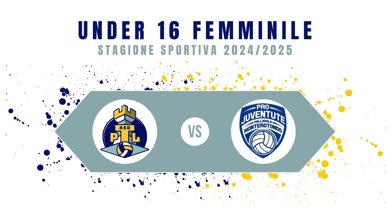 U16F - ASD Pallavolo Tor Lupara VS Pro Juventute ASD (1-3)
