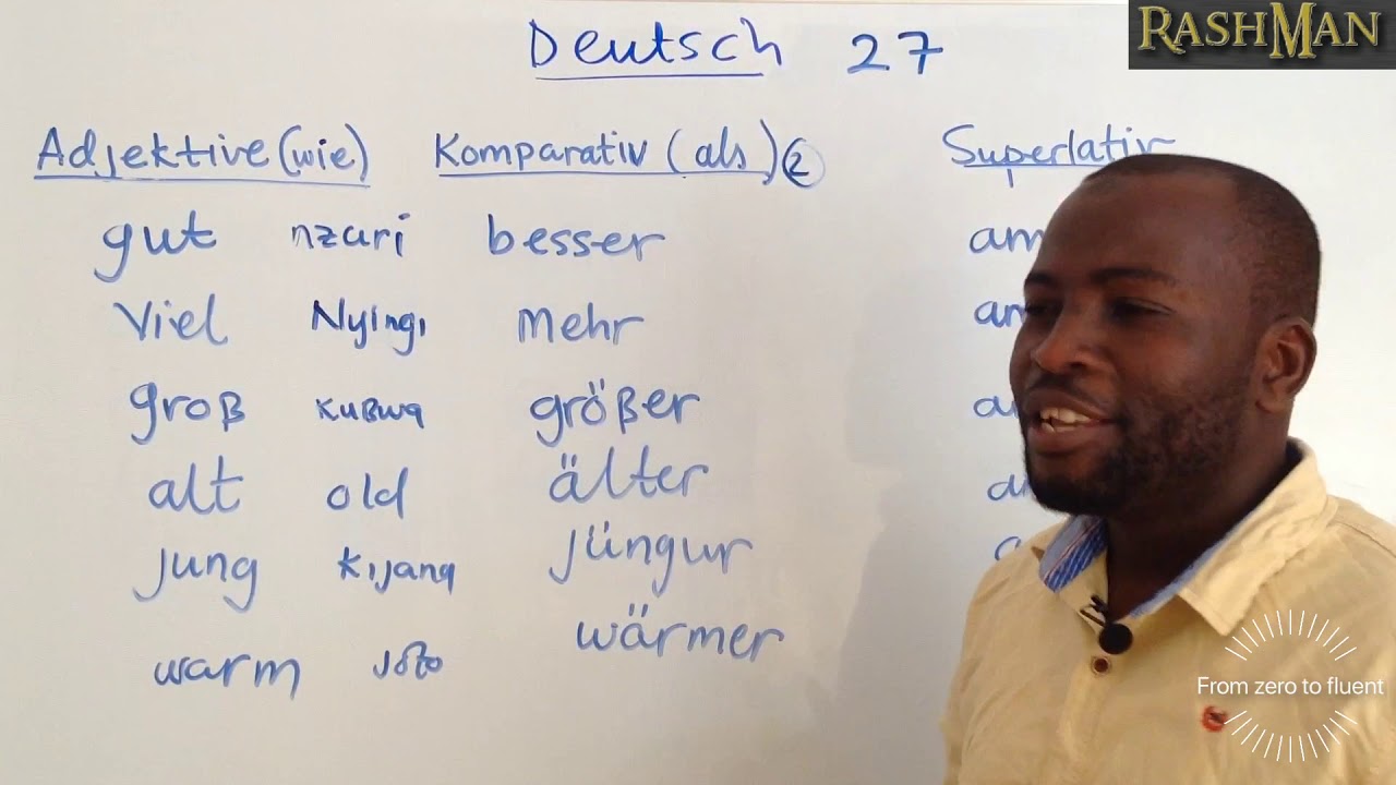 JIFUNZE KIJERUMANI SOMO LA 27