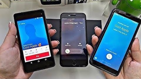Triple calls Sony Xperia Z1 vs iPhone 7 vs ZTE L8 / Incoming & outgoing calls / Various ringtones