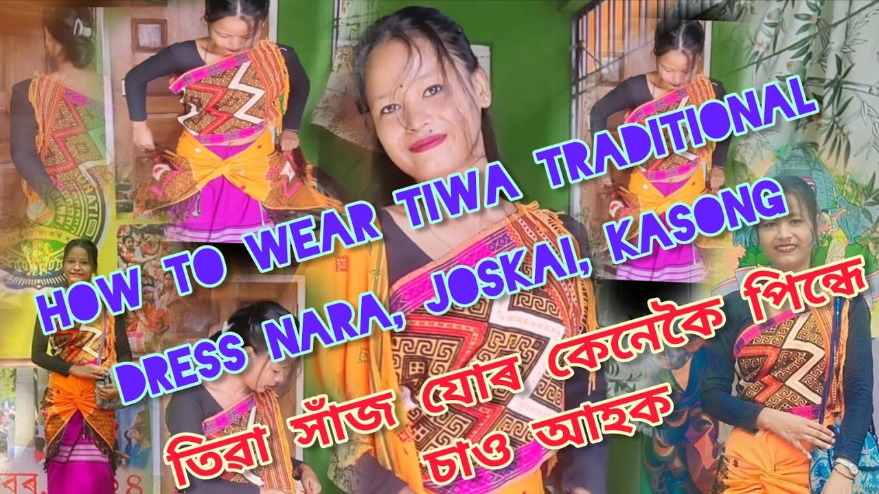 How To Wear Tiwa Traditional Dress//Tiwa Traditional Dress Kenekoi Pindhe//Nara,Kasong,Phaskai 