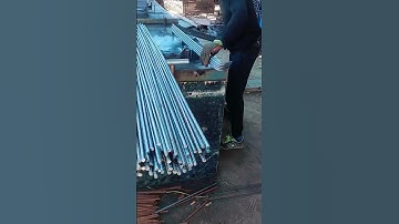 Bending process of beam body thread reinforcement- Good tools and machinery make work easy