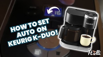 Setting Auto-On for Your Keurig K-Duo - Wake Up to Fresh Coffee!