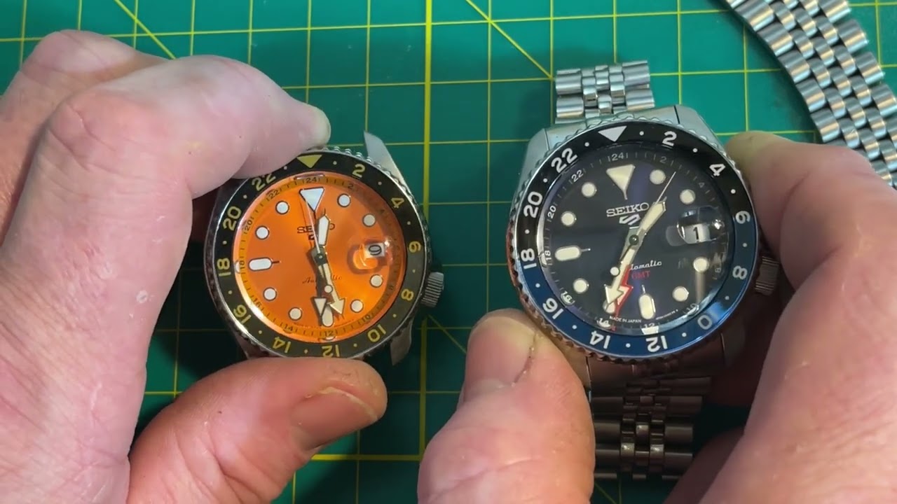 Seiko SSK003 & SSK005 GMT 5's - Final review & thoughts - YouTube