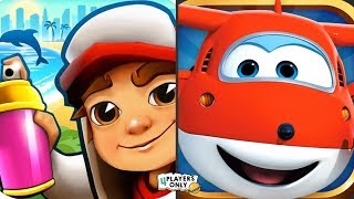 Subway Surfers [MIAMI 2019] VS Super Wings : Jett Run screenshot 2