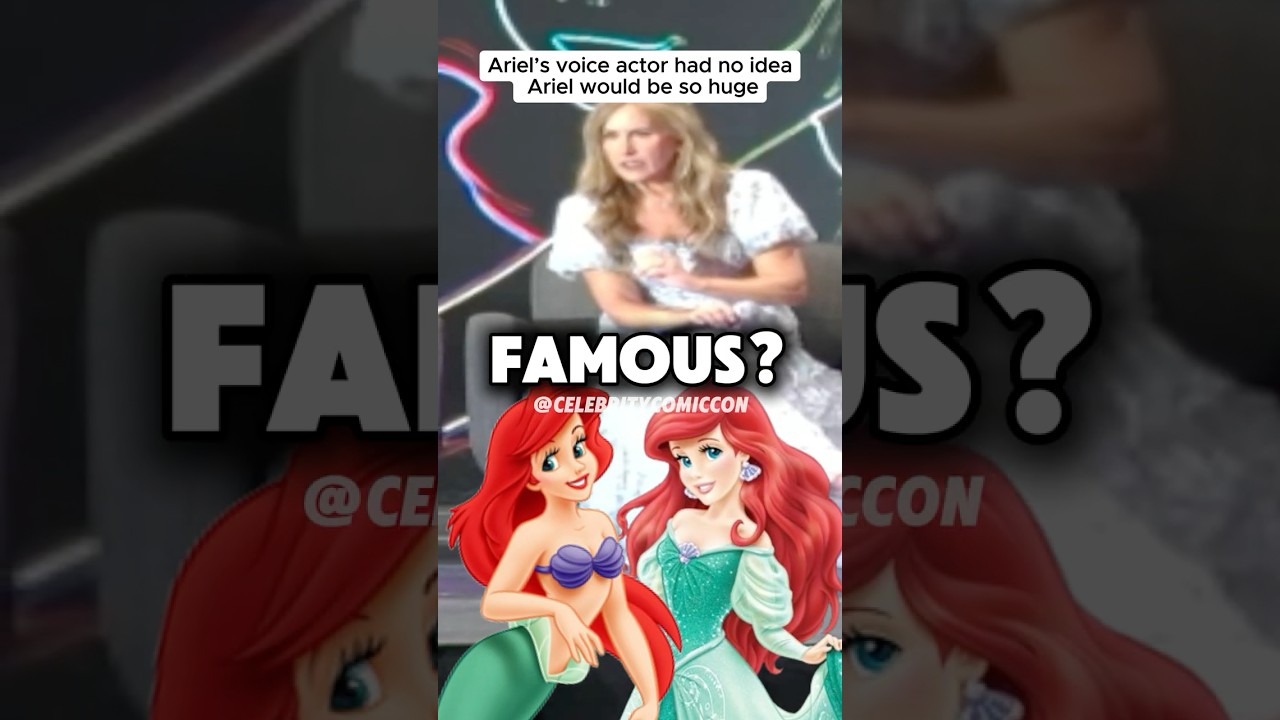 Ariel&rsquo;s voice actor had no idea Ariel would be so huge