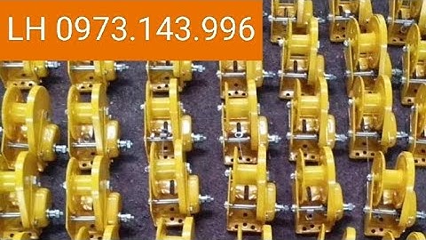 tời quay tay 1200 chính hãng tời nâng khung rạp tự hãm. tời tự hãm giá gốc. tời cáp #tời_tự_hãm