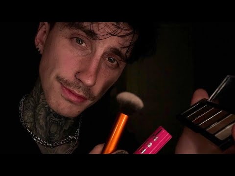 ASMR Gently Applying Your Makeup