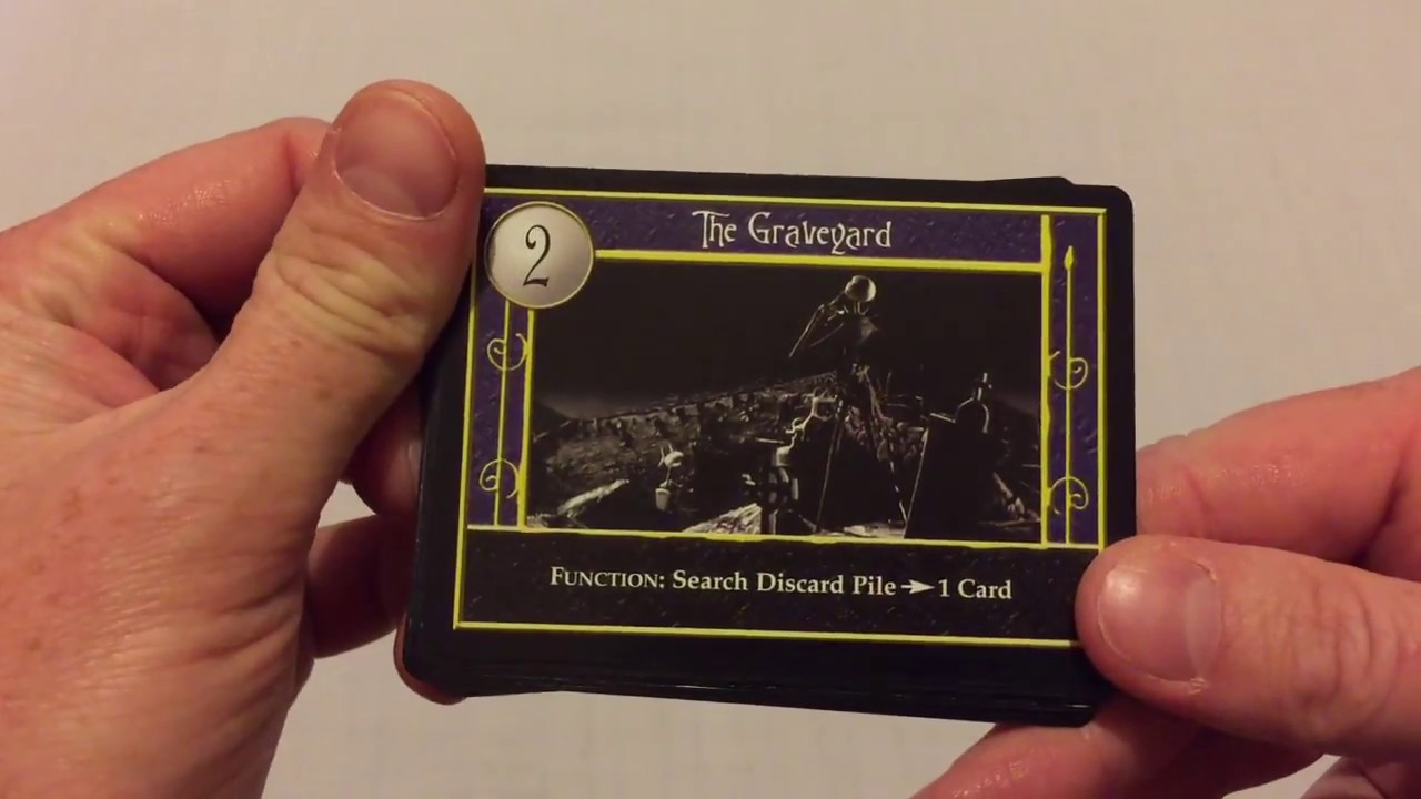 Nightmare Before Christmas Trading Card Game Booster Unboxing YouTube