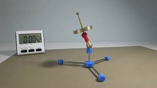 Electric Spinning Top with Custom Round Peg on Spinning Base (SEE DESCRIPTION)