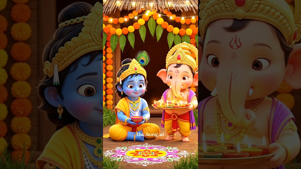 Ganesh & Krishna Dhanteras Celebration ✨ 