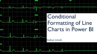 Conditional Formatting of Line Charts
