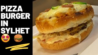 Pizza Burger in Sylhet | Chick Chiken Zindabazar Food Review