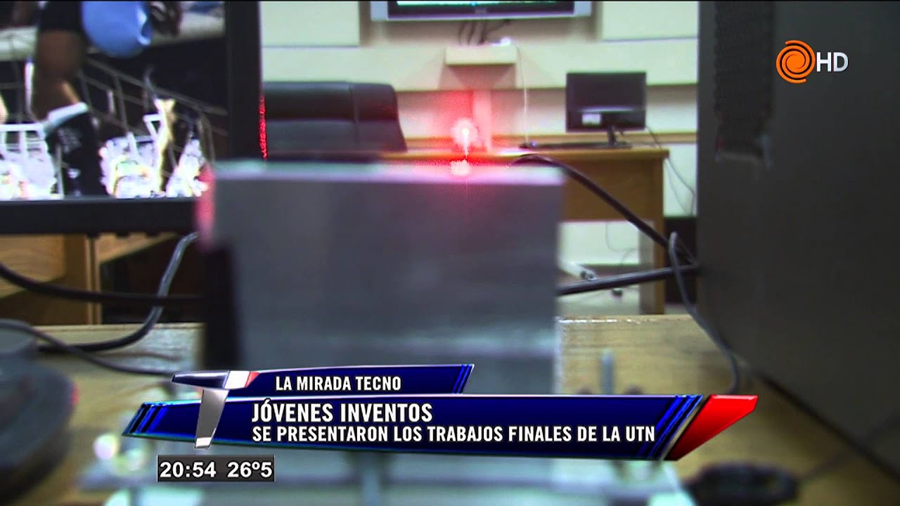 UTN: trabajos finales, un teclado para traducir a Braille y semáforos inteligentes. Telenoche - YouTube