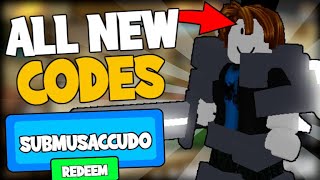ALL PROJECT SUBMUS ACCUDO CODES! (September 2021) | ROBLOX Codes *SECRET/WORKING*