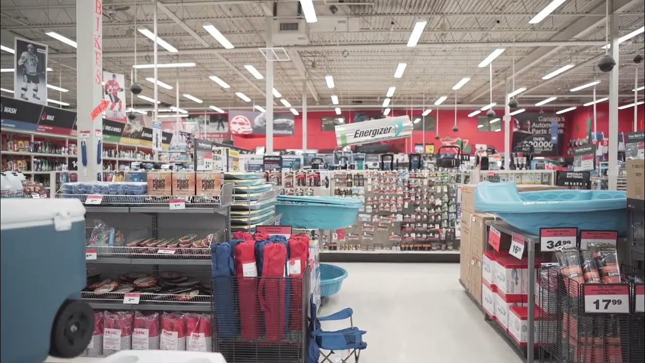 Customer testimonial of an LED lighting installation at Canadian Tire