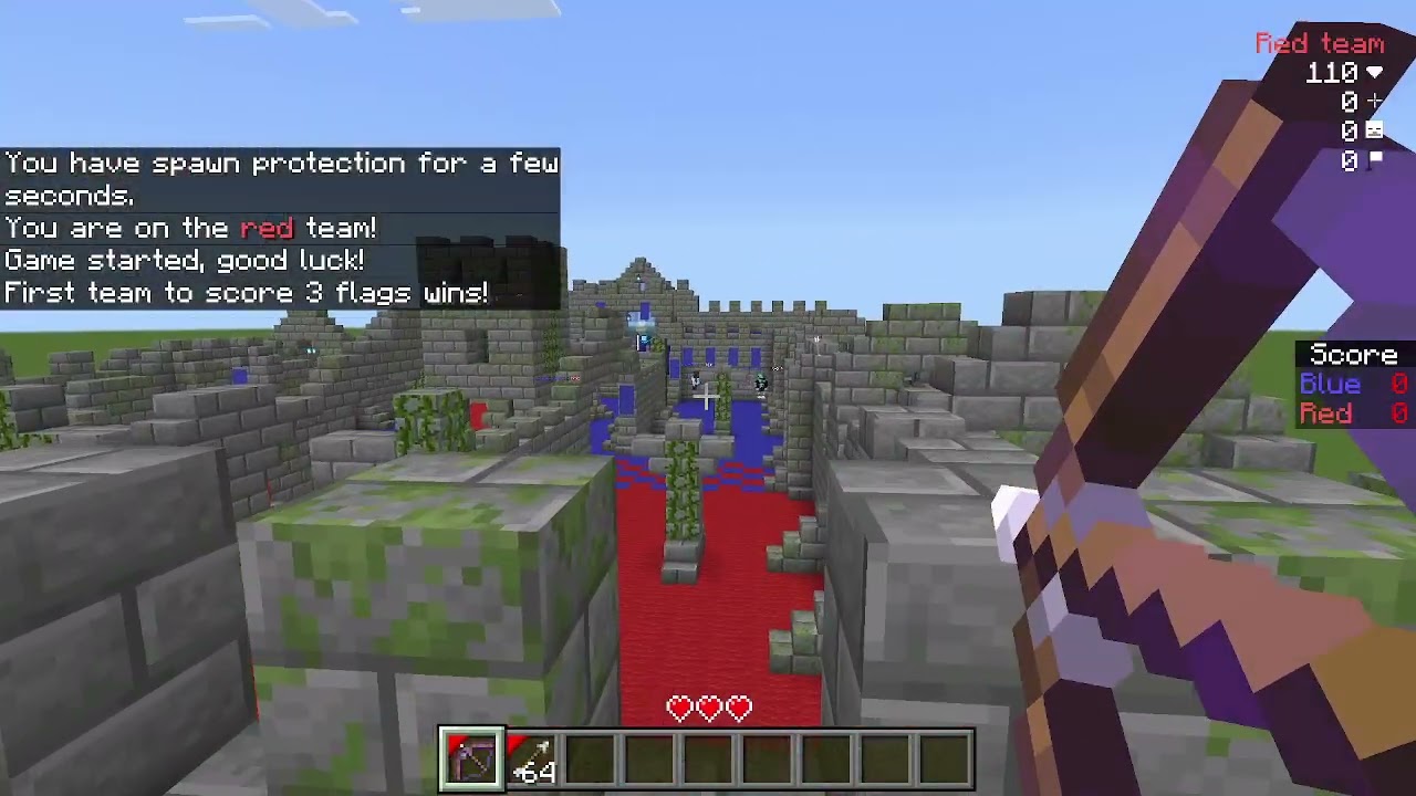 Minecraft Bedrock: Capture the Flag!