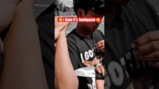 That better be toothpaste! #filipinomartialarts TrainWithGN.com